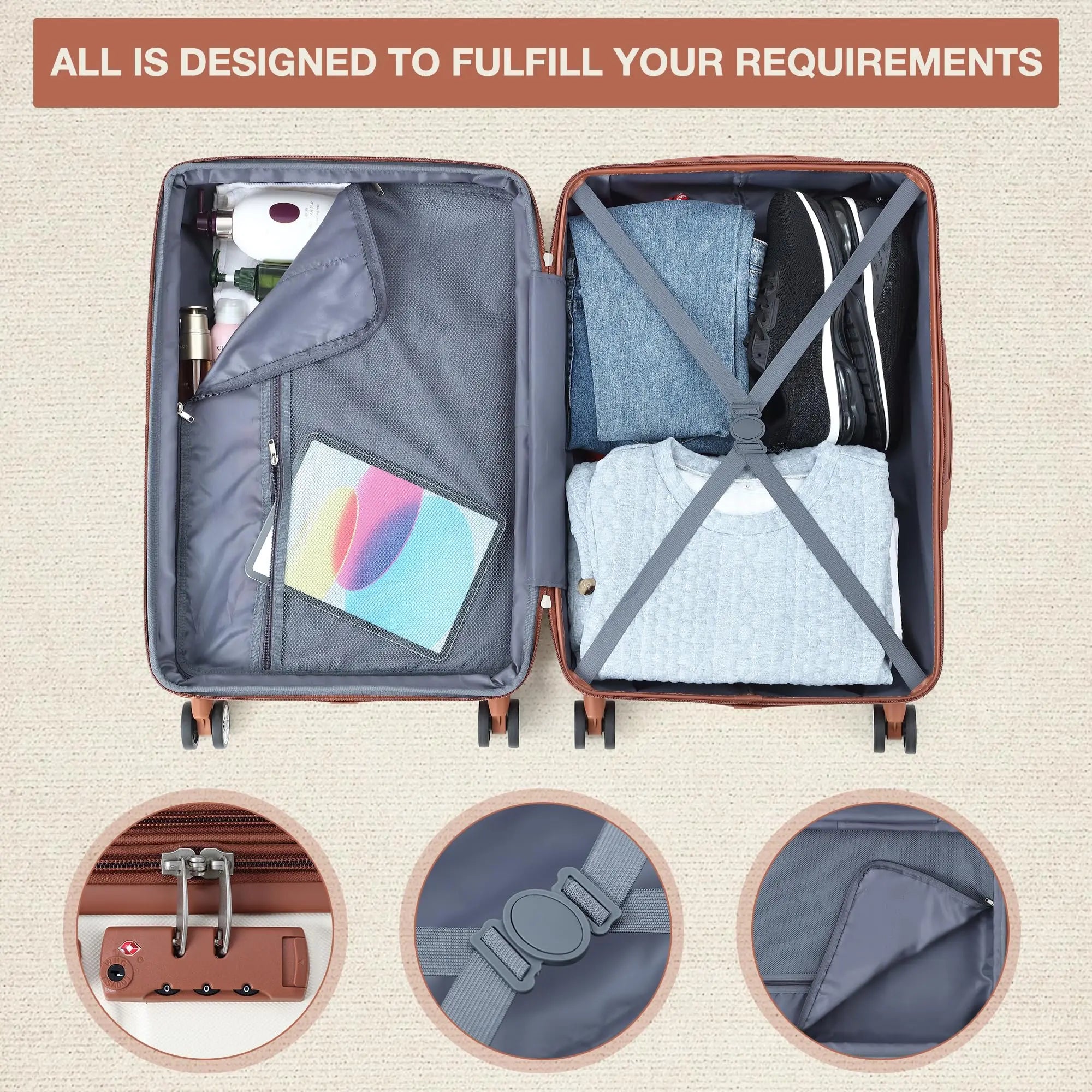 28 Inch Trolley Suitcase Carry-On