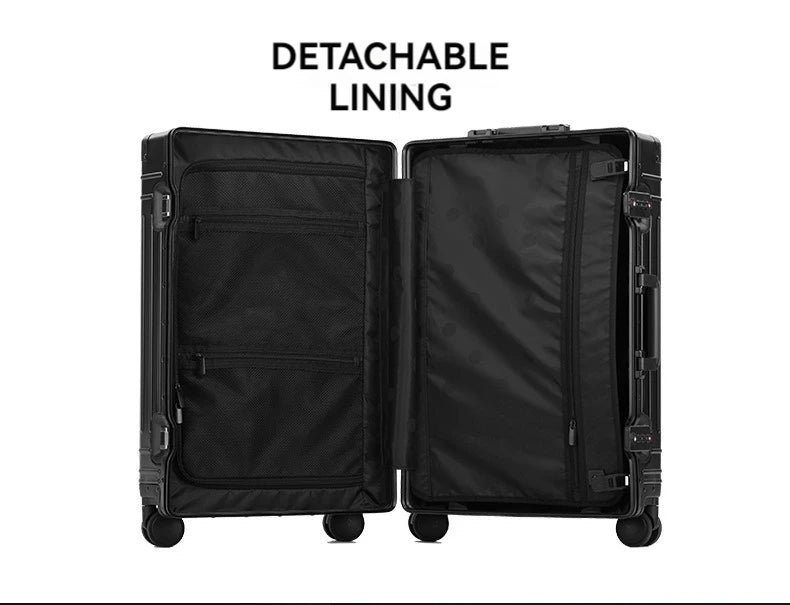 100% Aluminum Suitcase