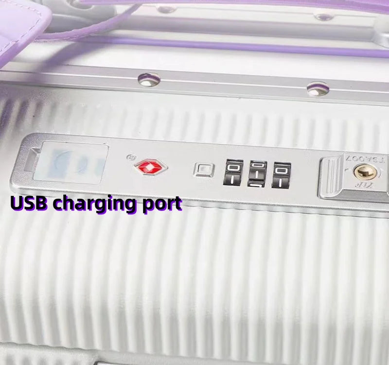 Front Opening Suitcase