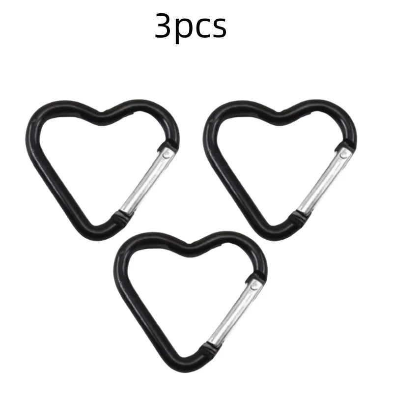 Heart Shape Keychain Clip