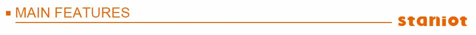 Staniot LoRa Version 7 inch Security Alarm System WiFi 4G Tuya Smart Home Burglar Kit 500m Transmission Distance Built-in Siren