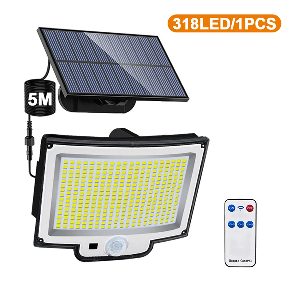 Outdoor Waterproof LED Motion Sensor Solar Lights