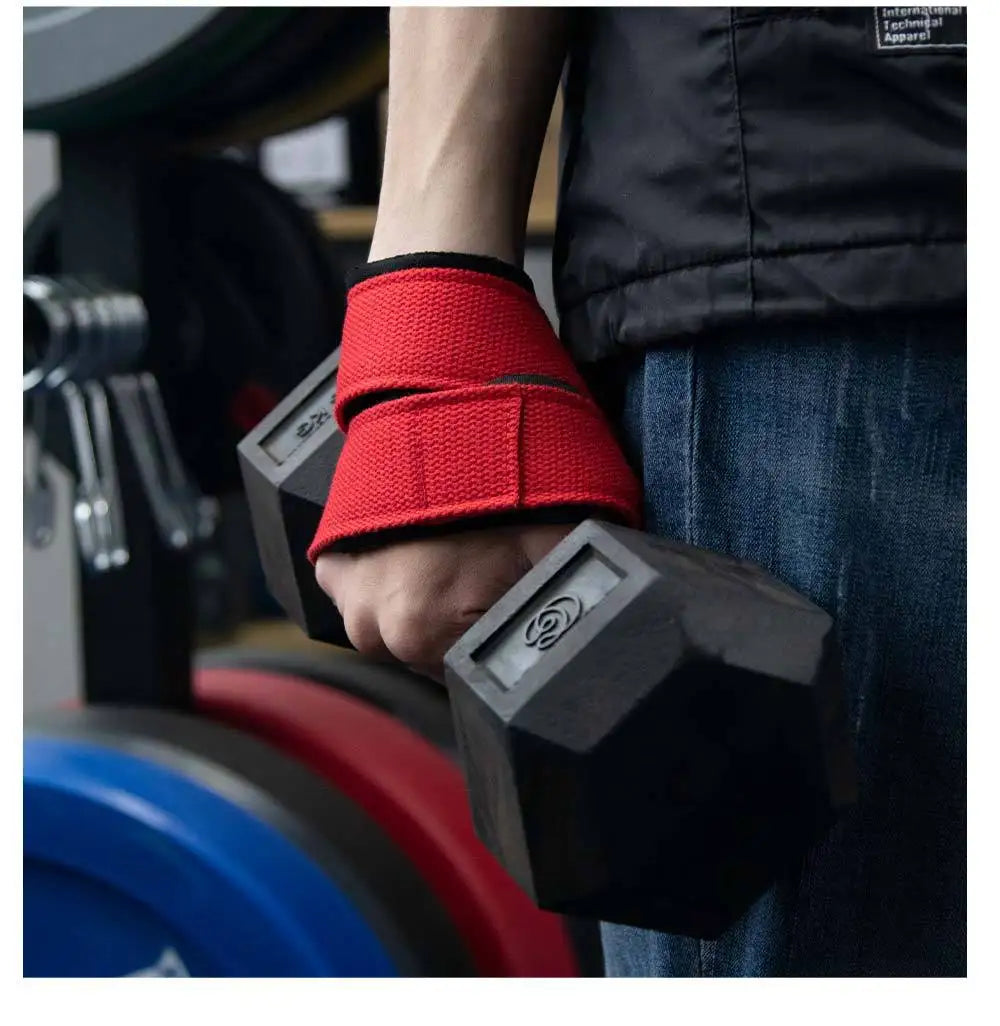 2PCS Deadlift Weight Lifting Wrist Straps