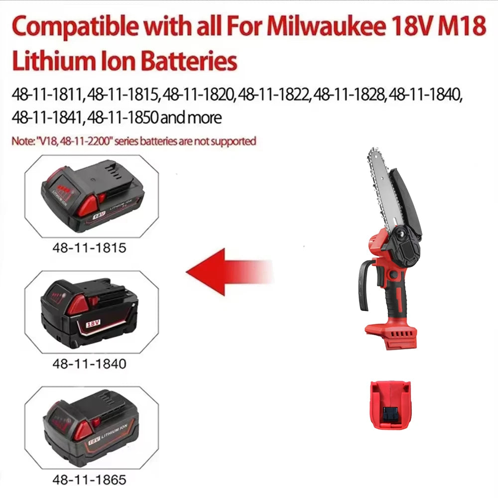 Mini Chainsaw Cordless Woodworking Handheld
