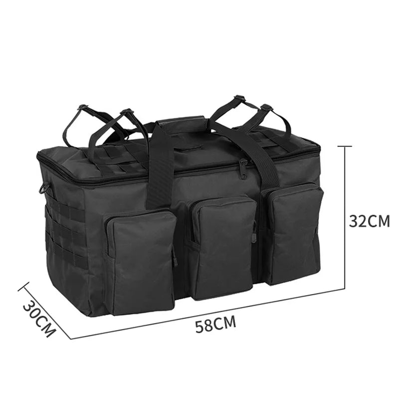 55L Luggage Duffel Bag Camping Backpack