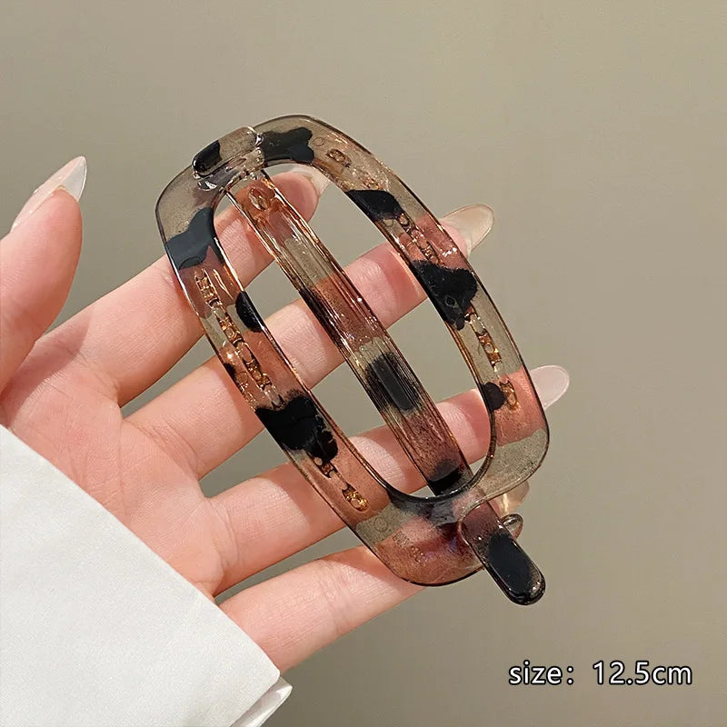 Oval Hollow Hairgrips