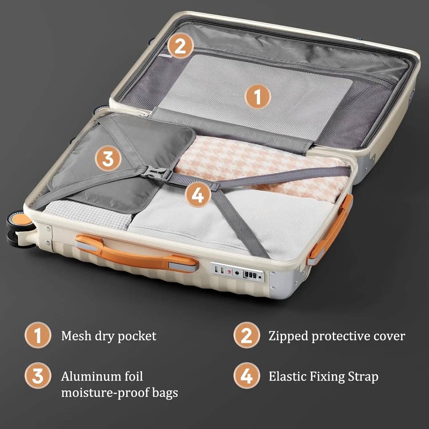 Hard Shell Suitcase Set