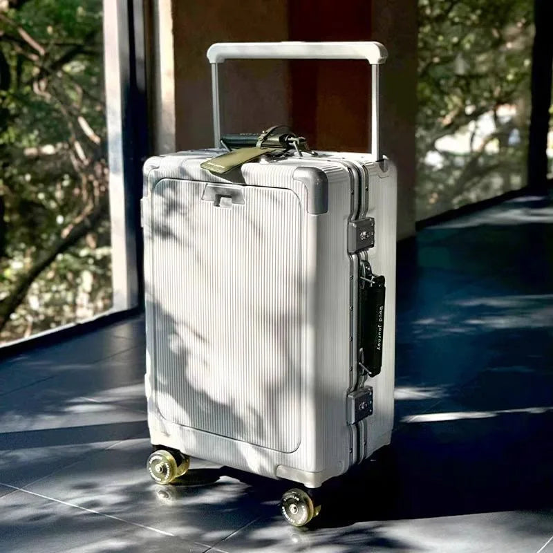 Front Opening Suitcase