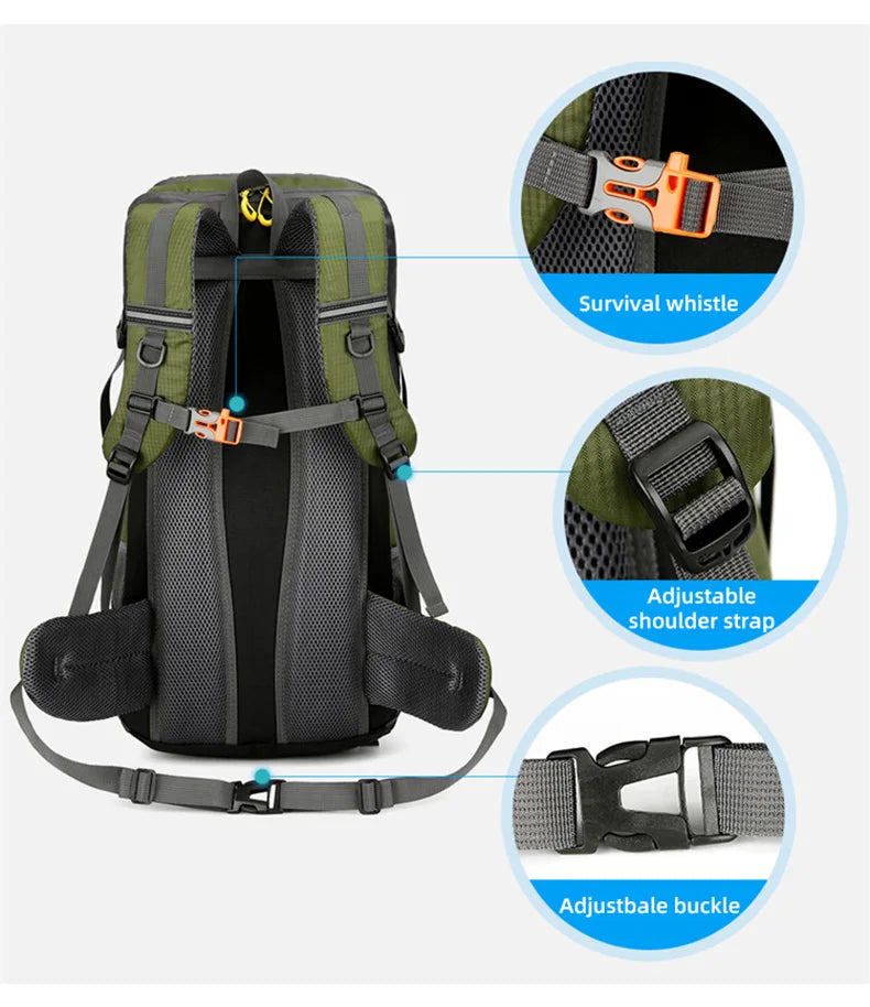 Travel Backpack Camping Large Hiking Bag