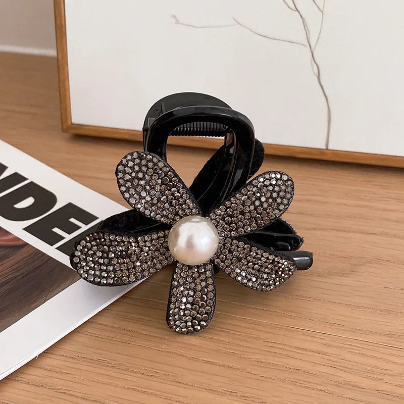 Rhinestone Hair Claw Clip