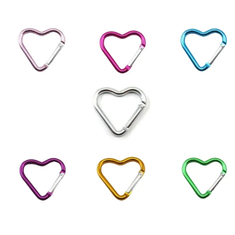Heart Shape Keychain Clip