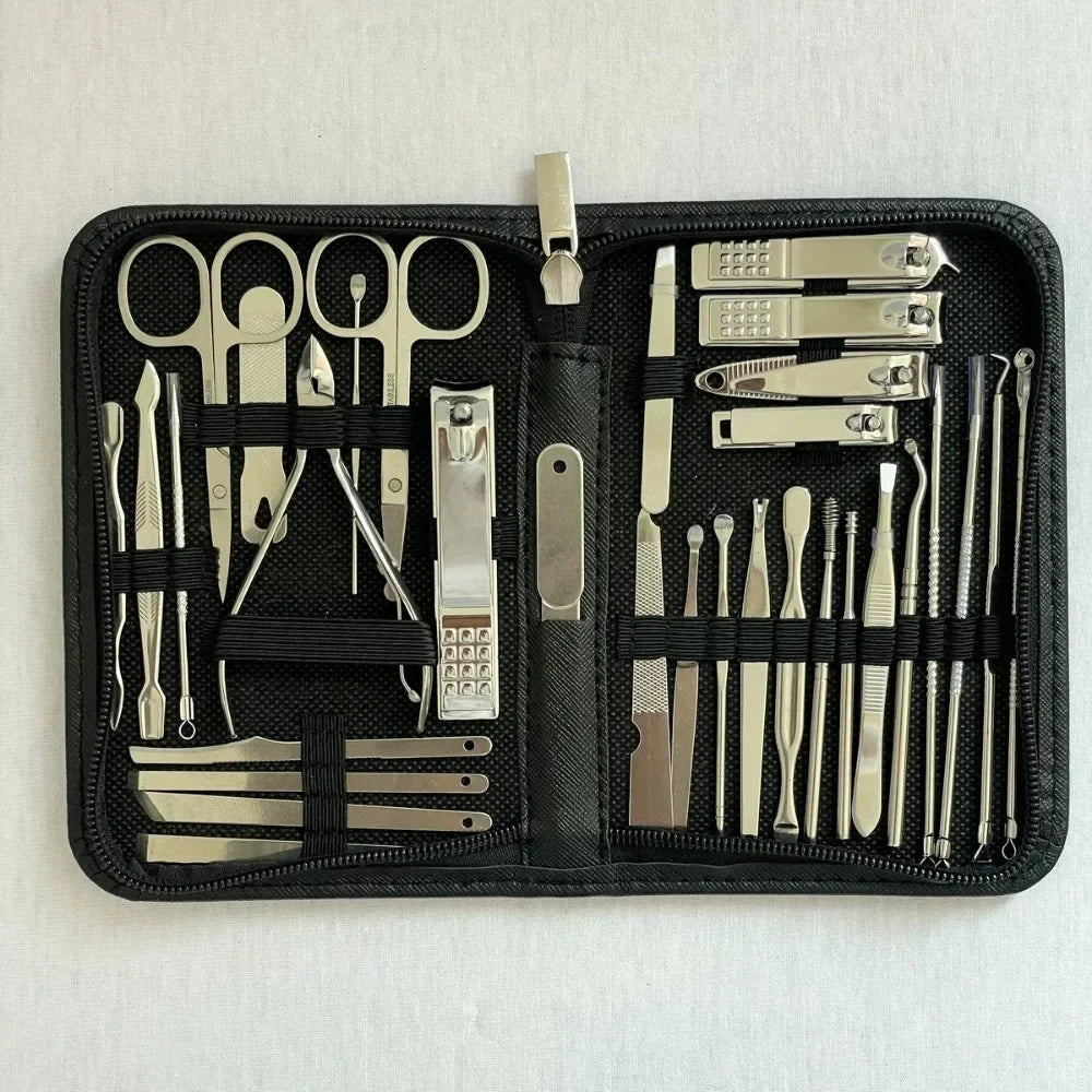 8/32pcs Manicure Set Professional Pedicure Kit
