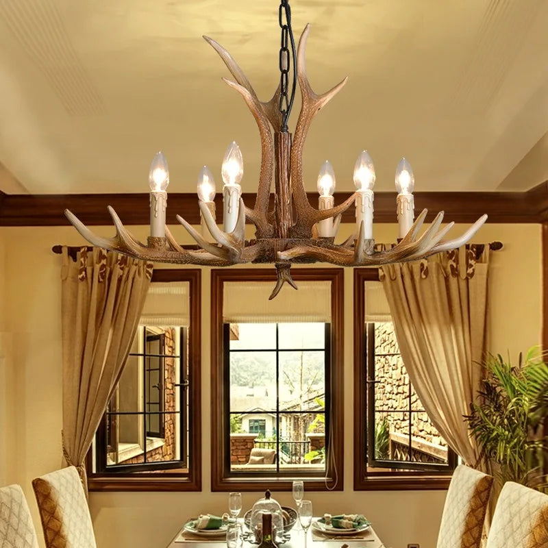Nordic Antler Pendant Light