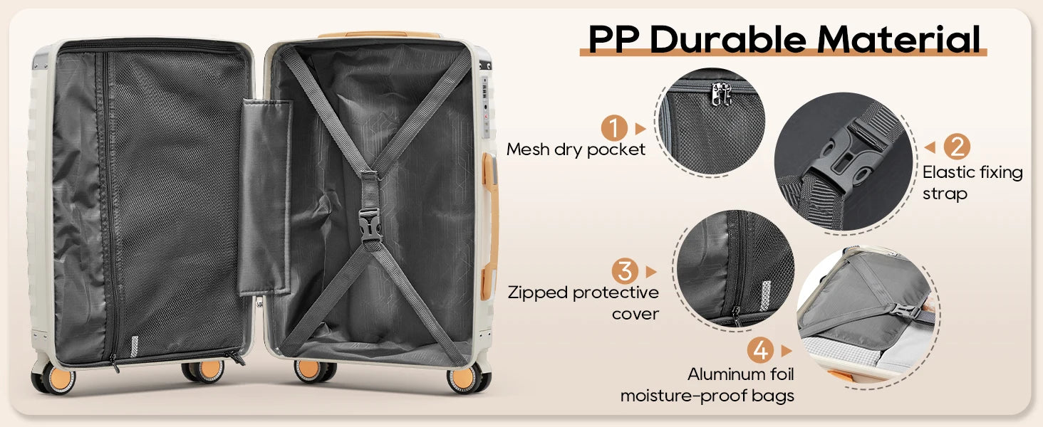 Hard Shell Suitcase Set