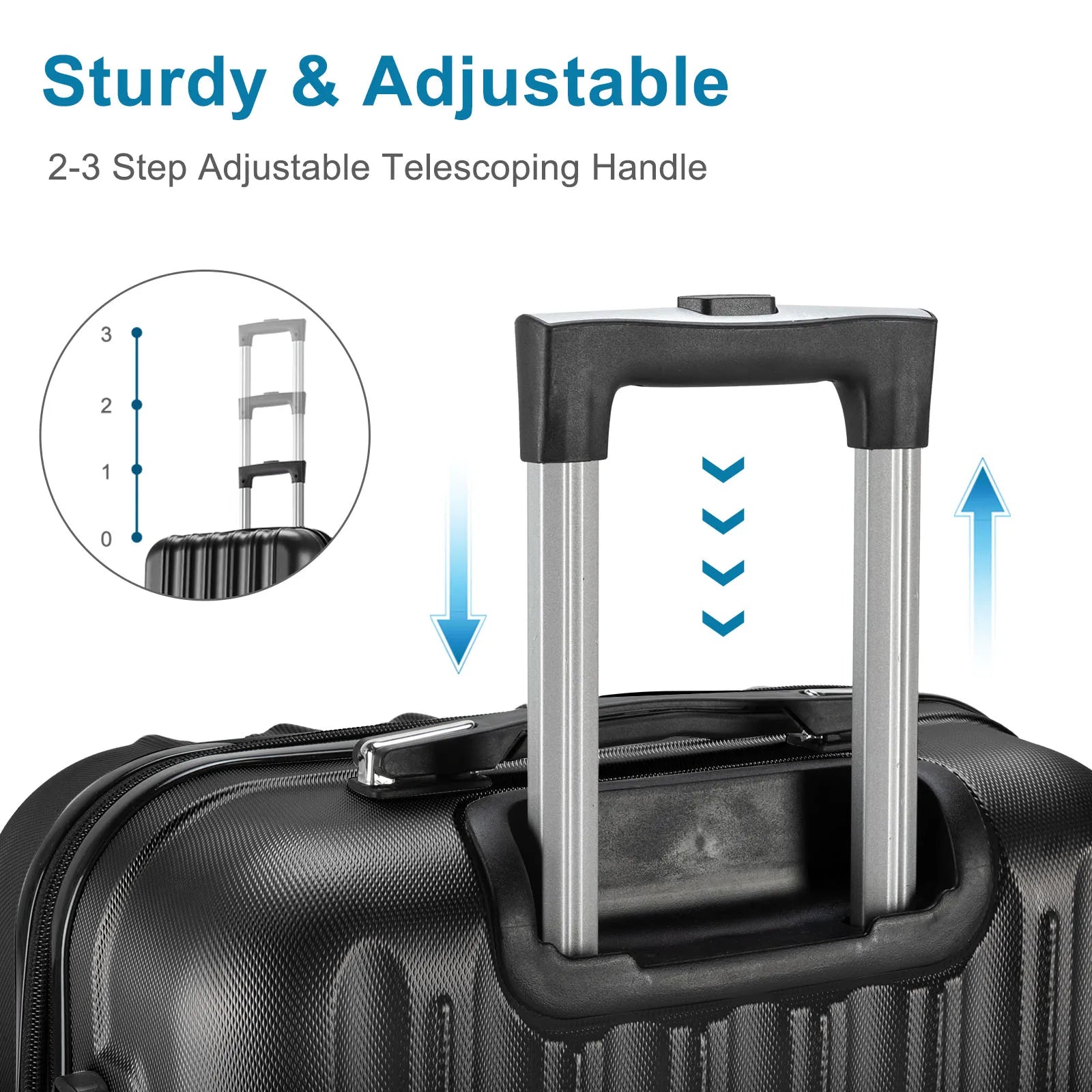 4 Piece Luggage Set