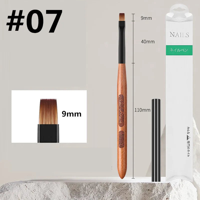 12 Style Nail Art Brushes Set