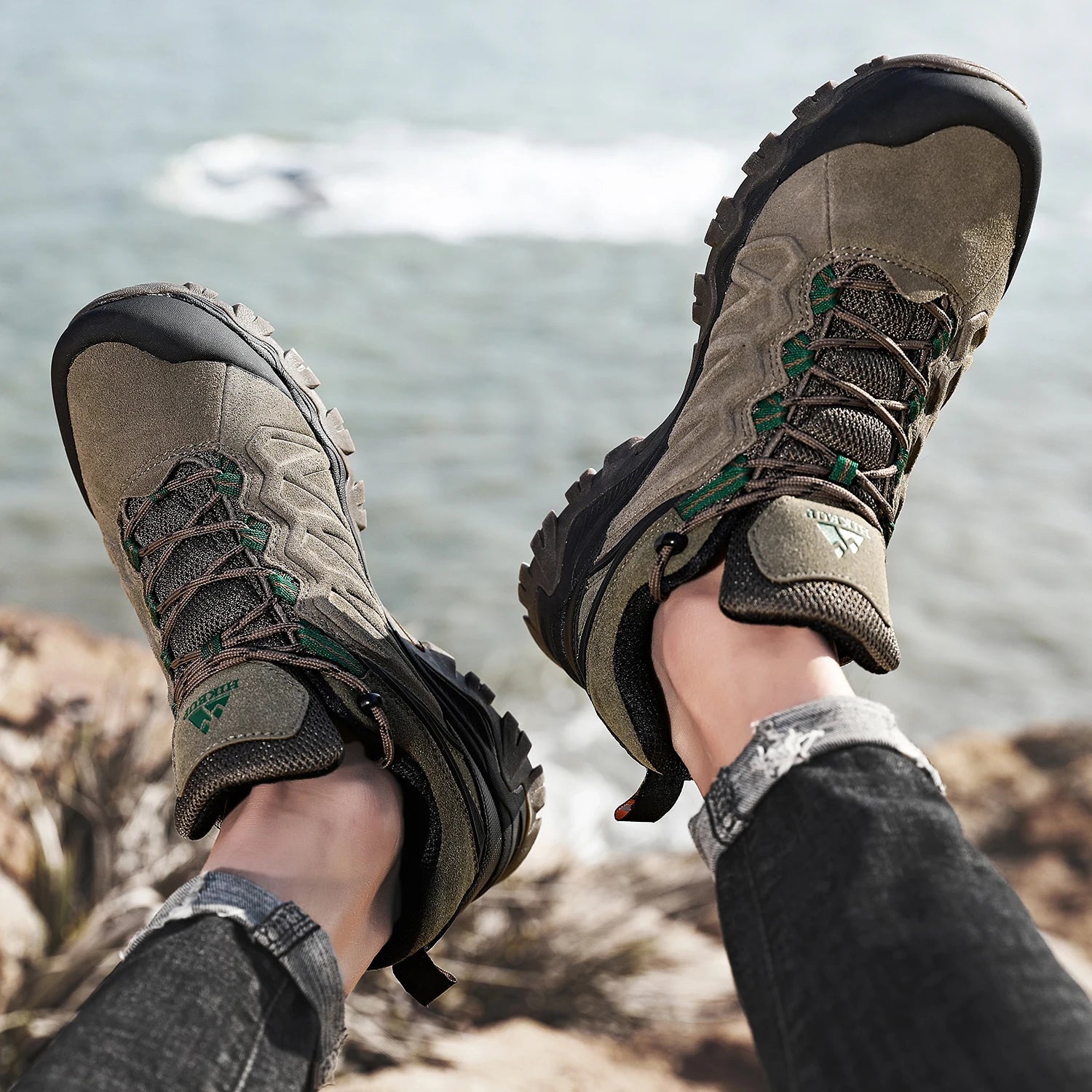 Men's High Quality Leather Hiking Shoes