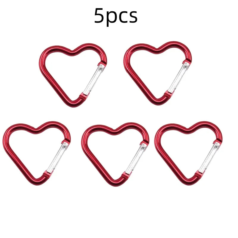 Heart Shape Keychain Clip