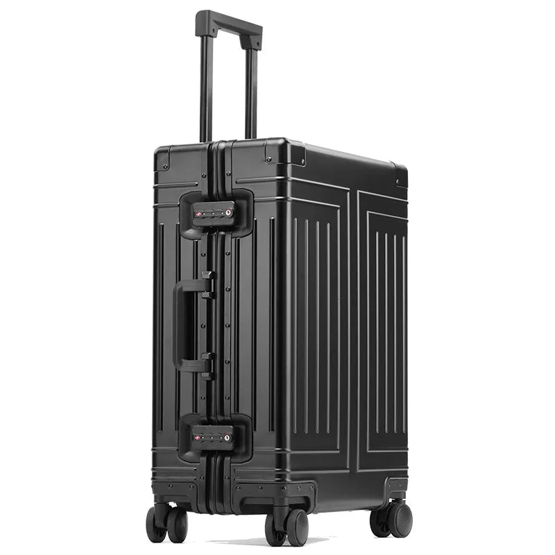 100% Aluminum-magnesium Travel Suitcase