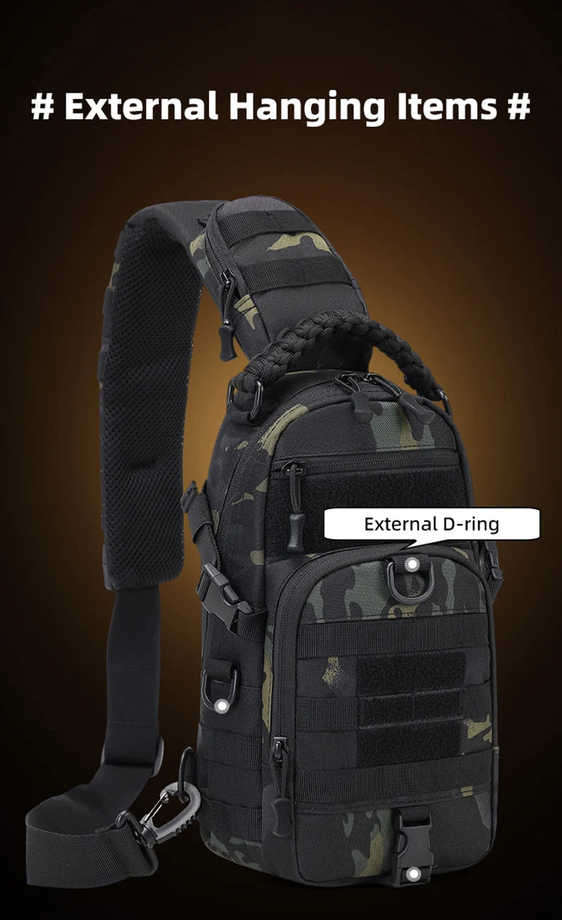 Men's Camping Chest Bag