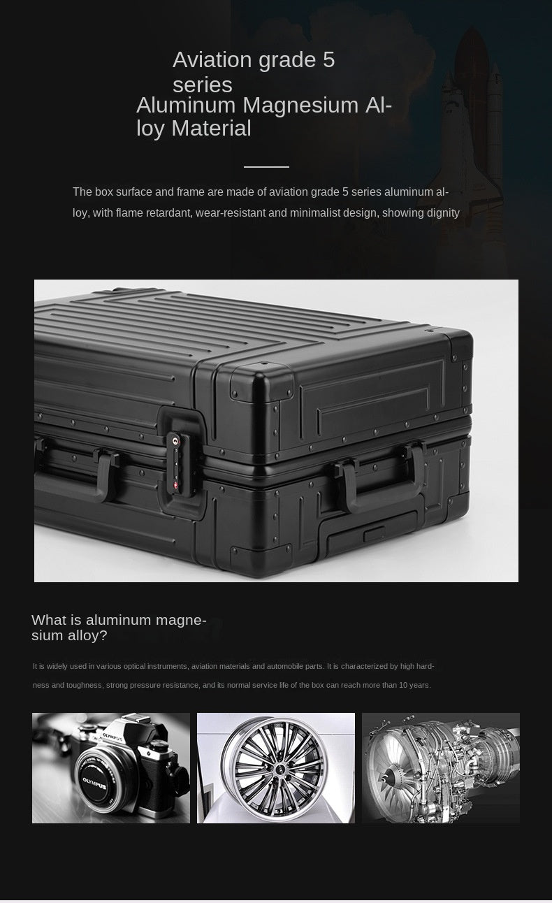 Travel Suitcase Full Aluminum