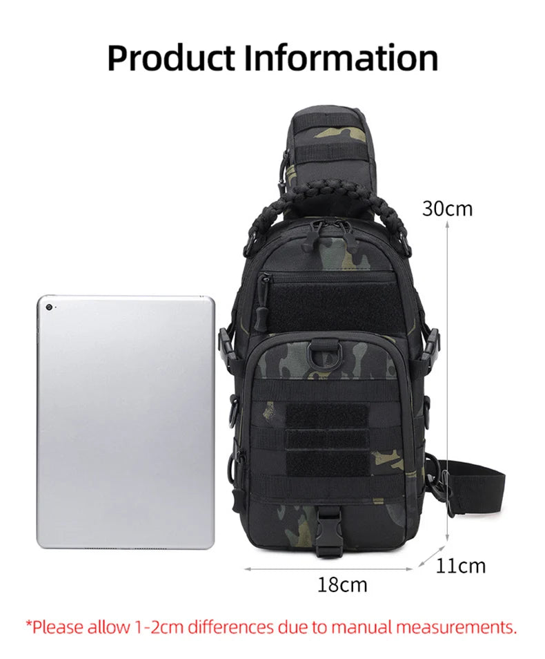 Men's Camping Chest Bag