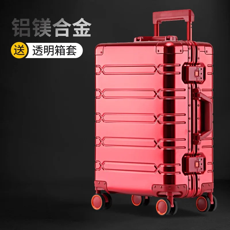 Aluminum Boarding Box Suitcase