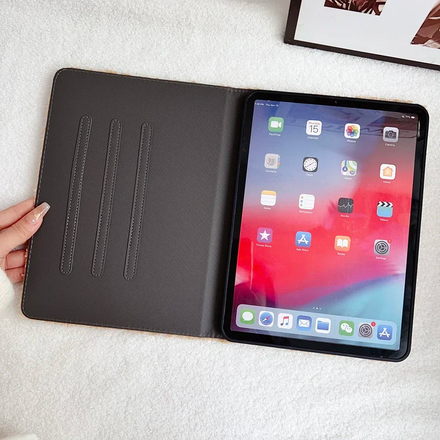 Fluff Stand Tablet Case Cover