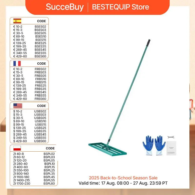 Lawn Leveling Rake