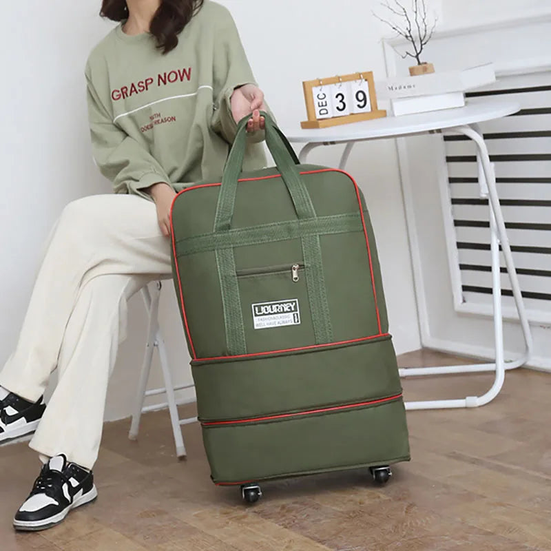 Folding travel bag