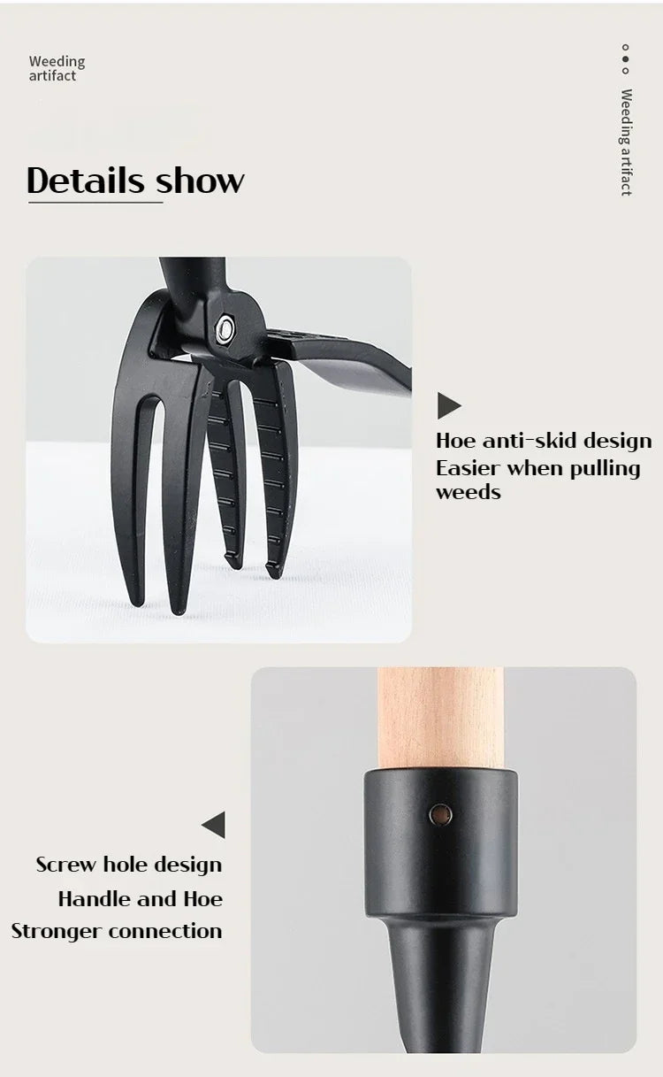 Stand Up Weed Puller Tool
