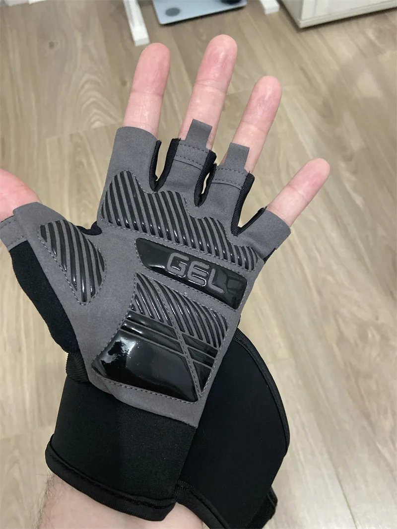 Half Finger Bodybuilding Gym Gloves
