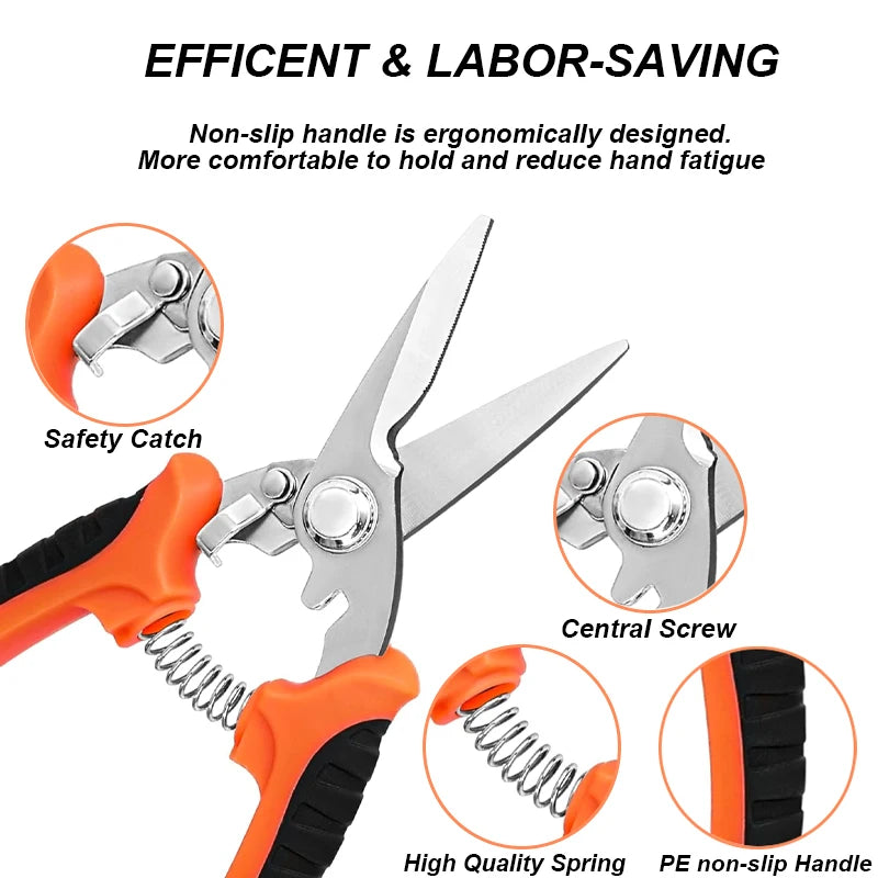 3pcs Multifunctional Stainless Scissors