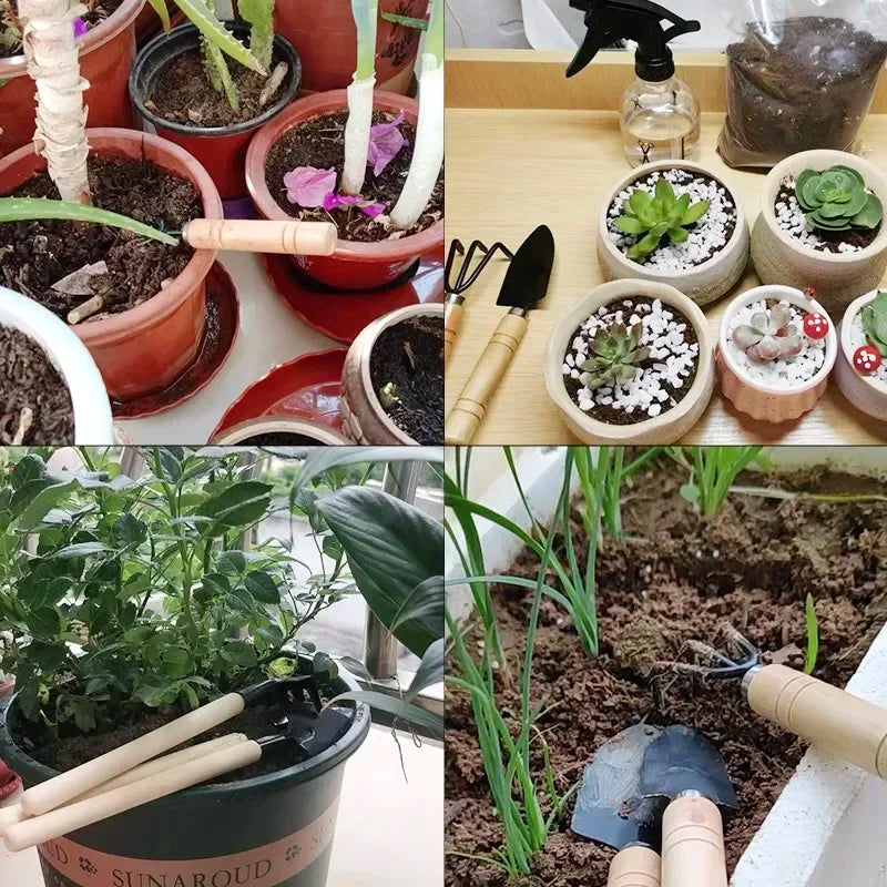 Three Piece Mini Gardening Tool Set