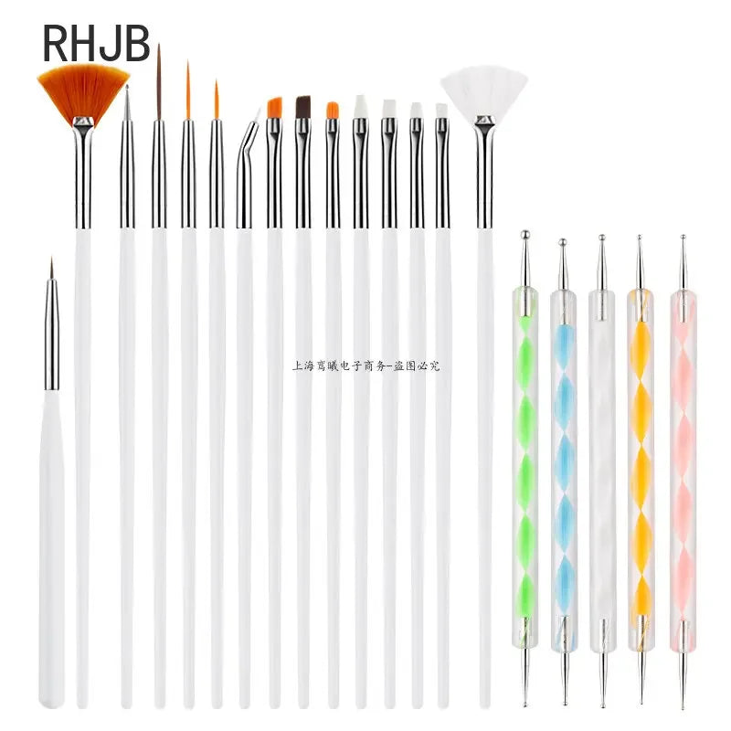 Nail brush Design Tip Pen Builder