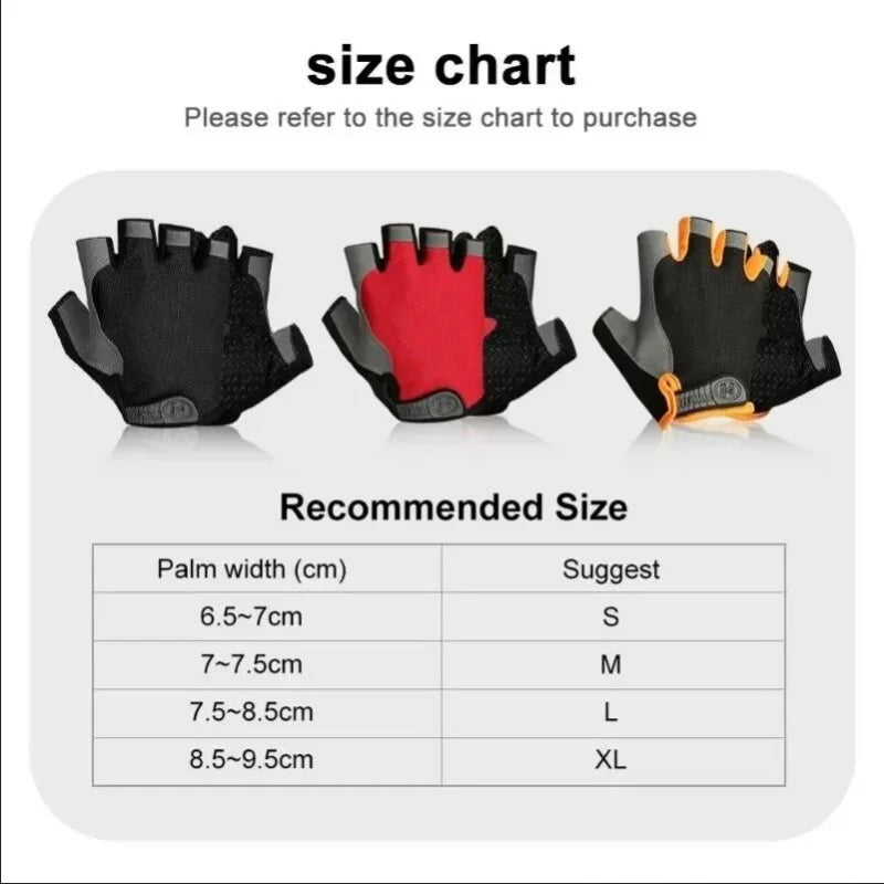 Fingerless Cycling Gloves
