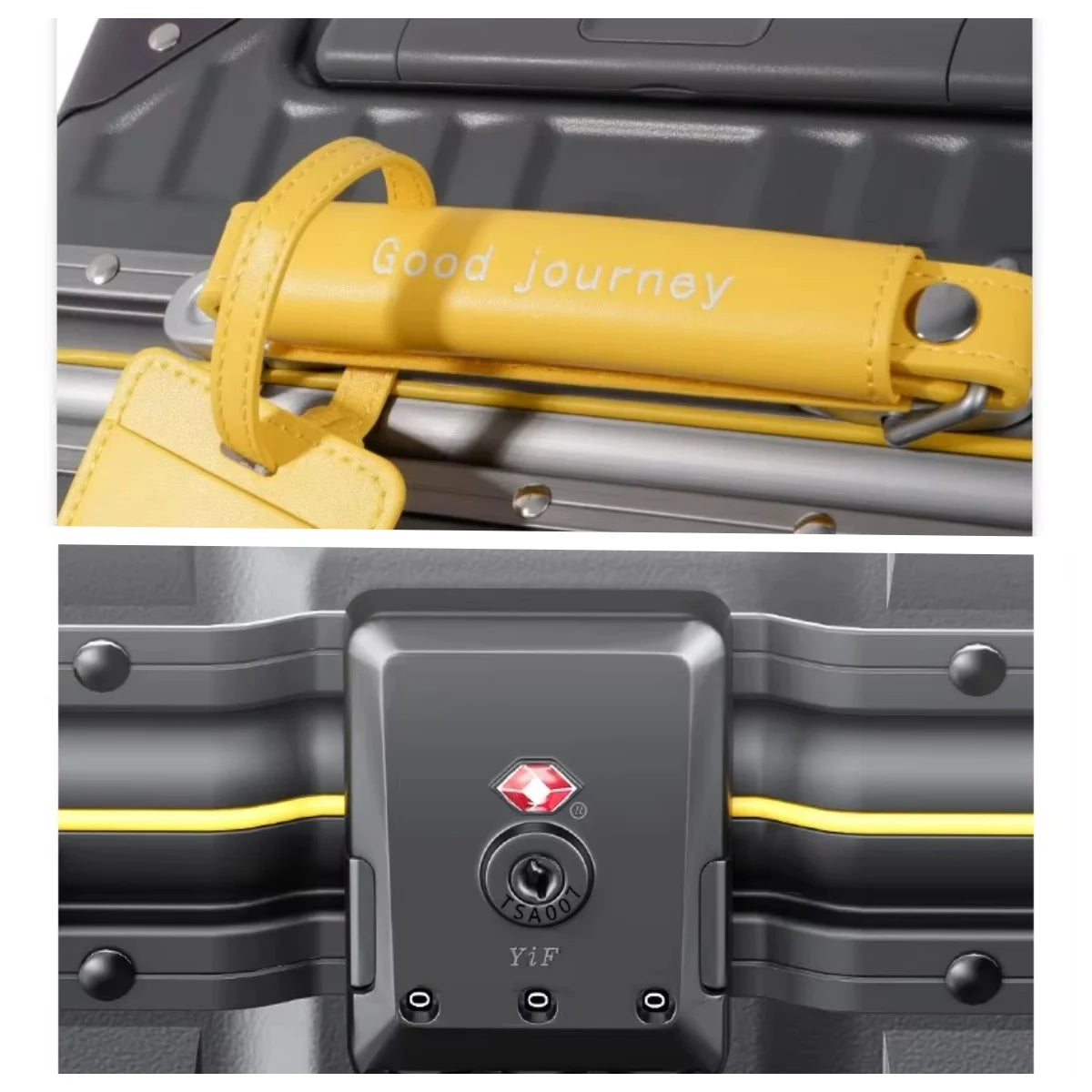 Front Opening Suitcase
