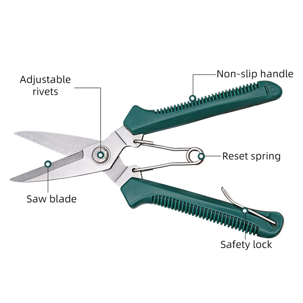 Garden Straight Head Pruning Shears