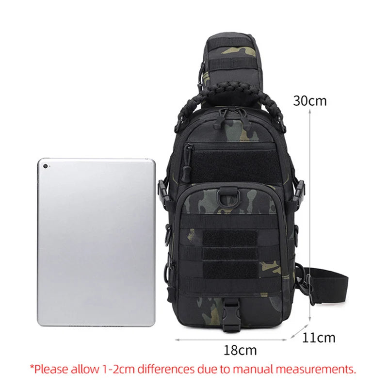 Men's Camping Chest Bag