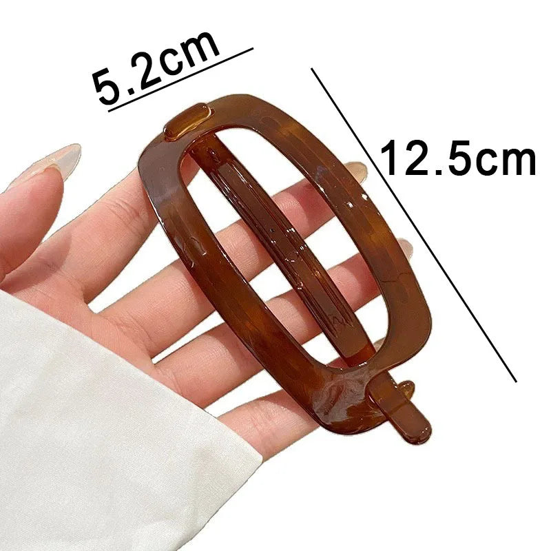 Oval Hollow Hairgrips