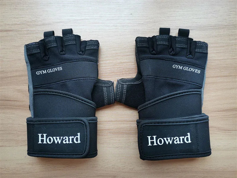 Half Finger Bodybuilding Gym Gloves