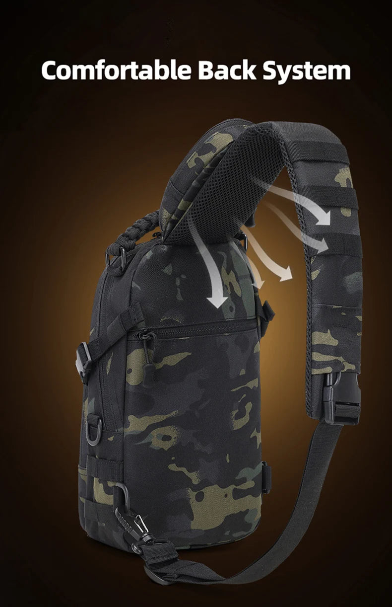 Men's Camping Chest Bag