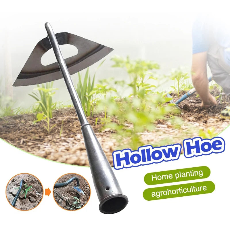 All-steel Hardened Hollow Hoe Weeding Rake