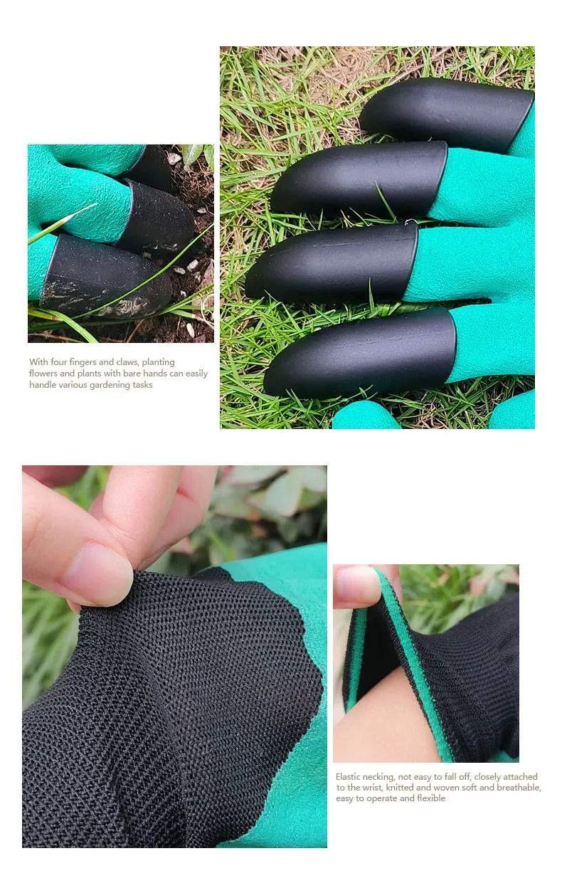 Garden Gloves with Claws