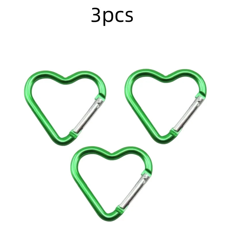 Heart Shape Keychain Clip