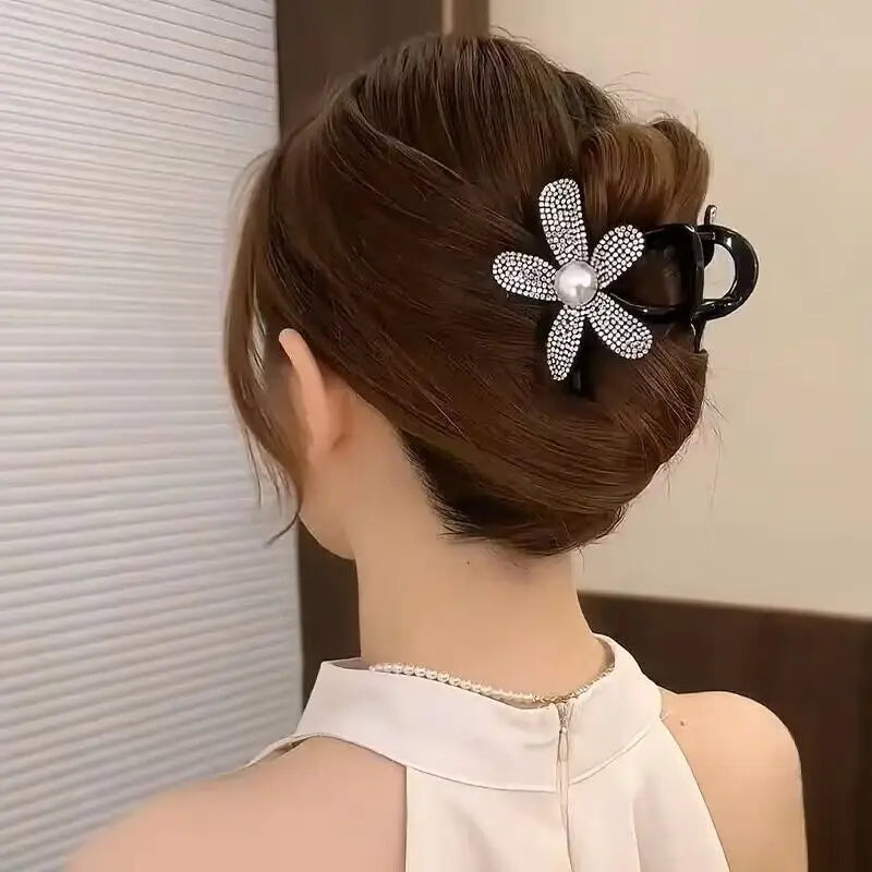 Rhinestone Hair Claw Clip