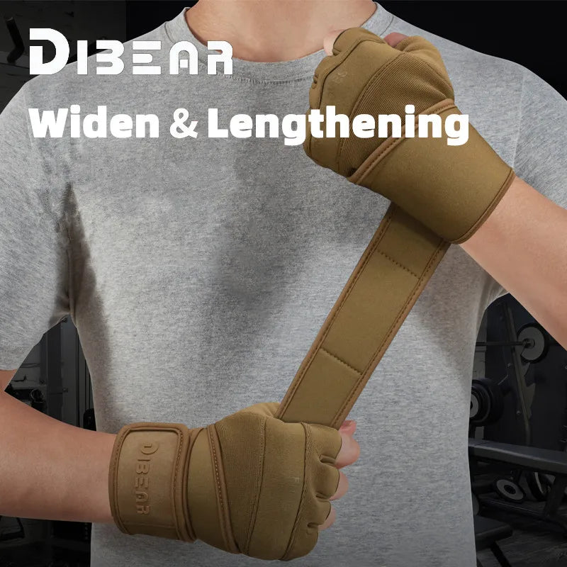 Half Finger Bodybuilding Gym Gloves
