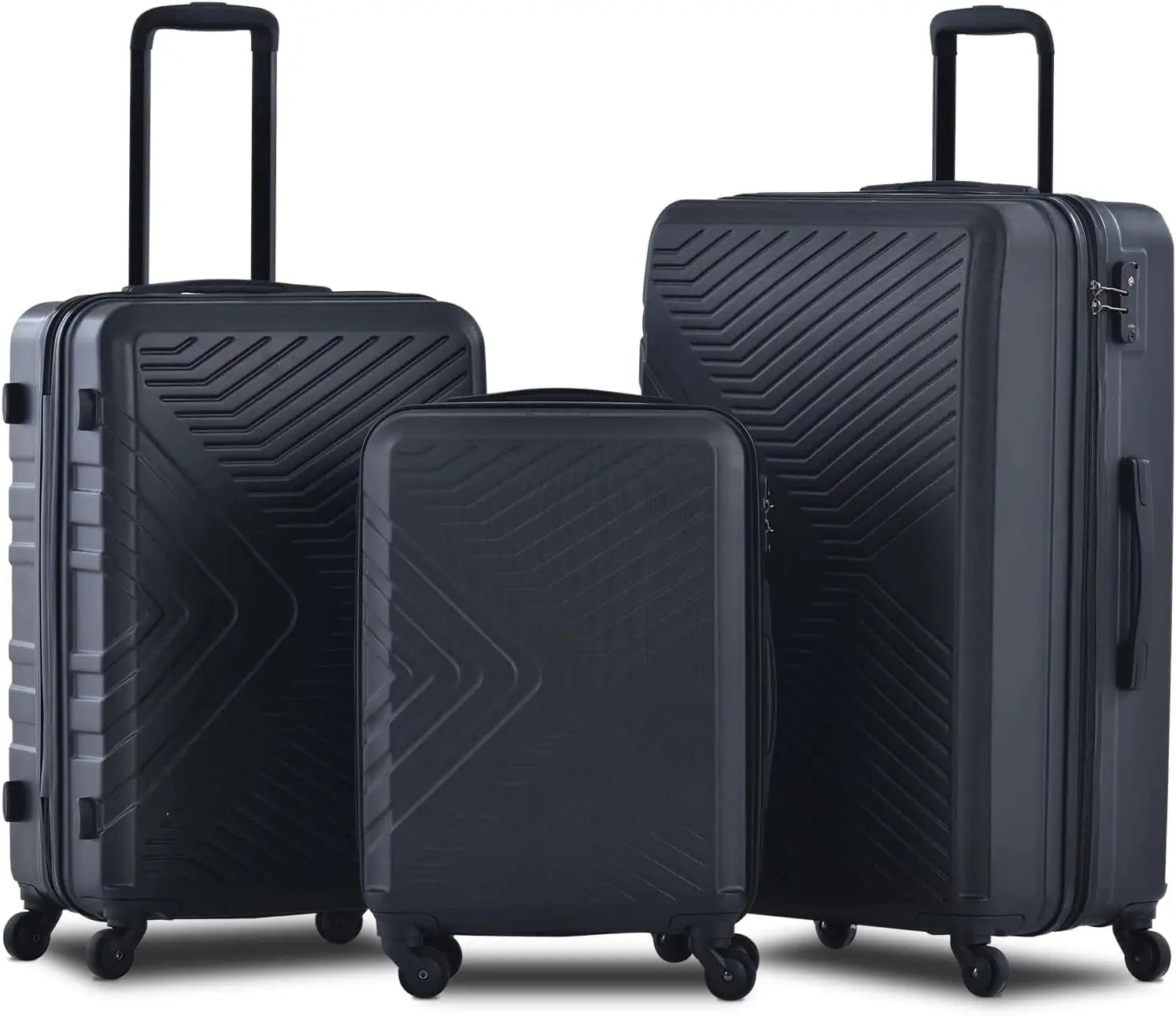 3 Piece TSA Lock Carry-on luggage (20inch 24inch 28inch)