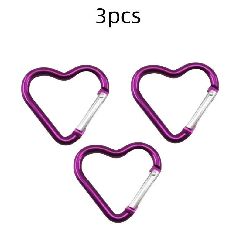 Heart Shape Keychain Clip