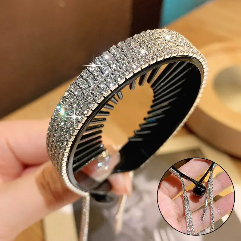 Rhinestone Hair Claw Clip